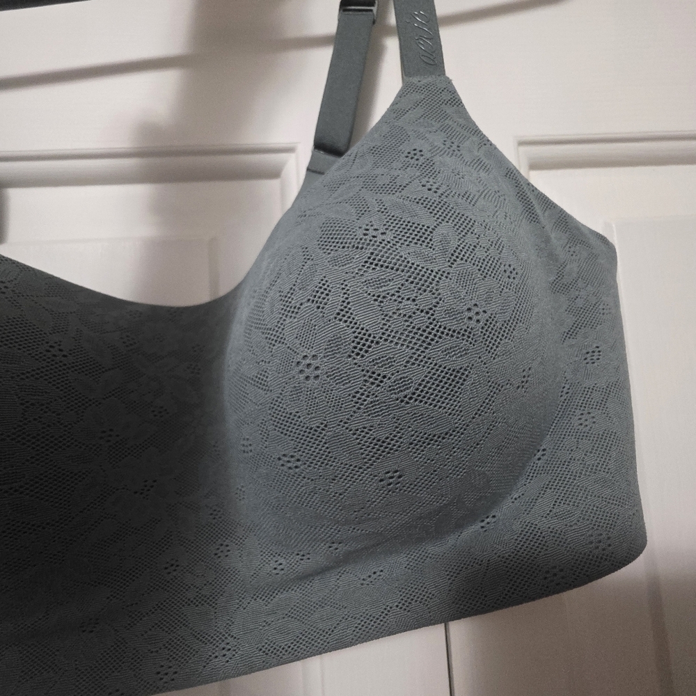 Aerie Smoothiez Lace Bra-ish Wireless Bralette Size Large - Picture 2 of 12